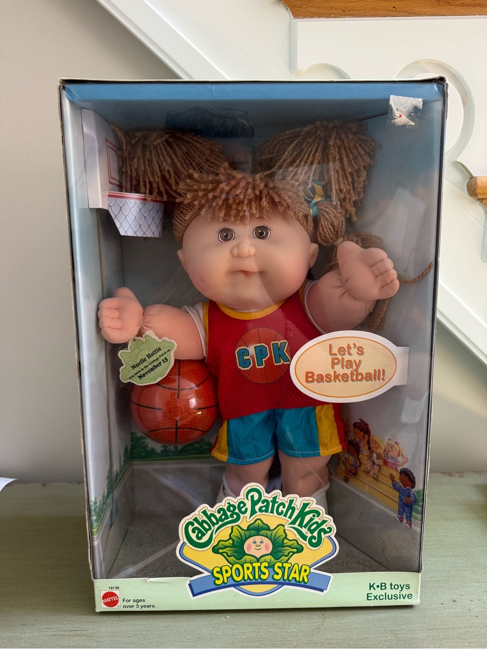 Cabbage Patch Kids Sports Star Basketball Doll - Red & Blue